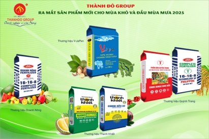 THÀNH ĐÔ GROUP ra mắt sản phẩm mới chuyên dùng cho mùa khô và đầu mưa 2025