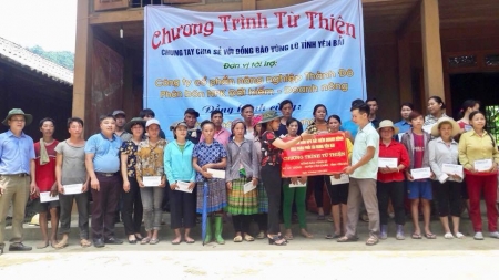 Phân bón Doanh Nông chung tay chia sẻ với đồng bào vùng lũ tỉnh Yên Bái