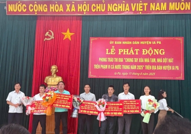 Công ty Cổ phần Nông nghiệp Thành Đô - Quỹ từ thiện Thanh Khiết chung tay xóa nhà tạm, nhà dột nát tại Tây Nguyên